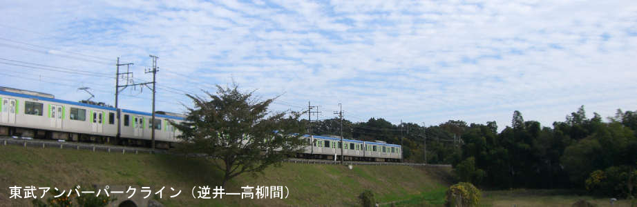 東武アーバンパークラインの写真。逆井駅と高柳駅の間から撮影。
